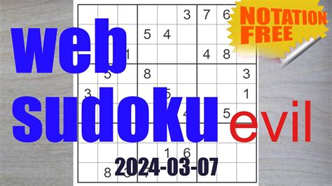 sudoku evil|www.websudoku.com evil.